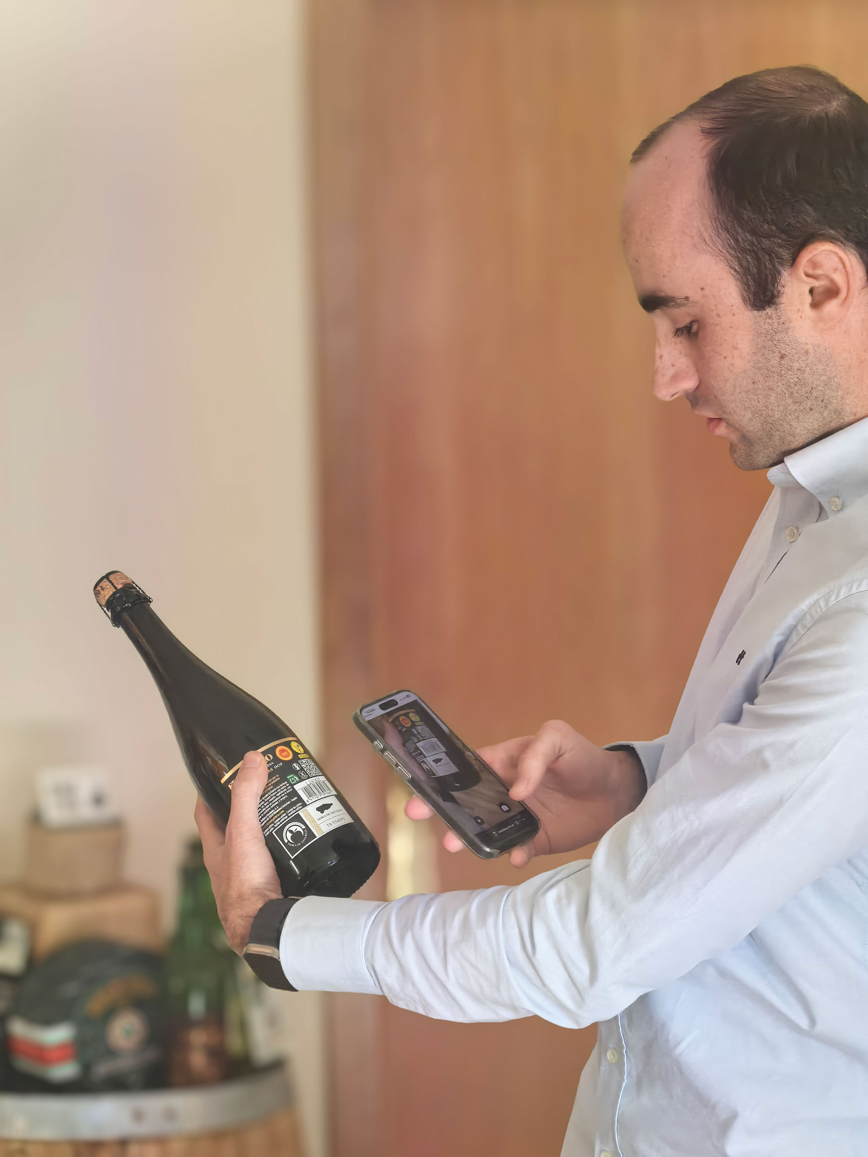 La demostracin de la tecnologa Blockchain aplicada a la trazabilidad de las botellas de sidra no es solo patrimonio de CTIC...