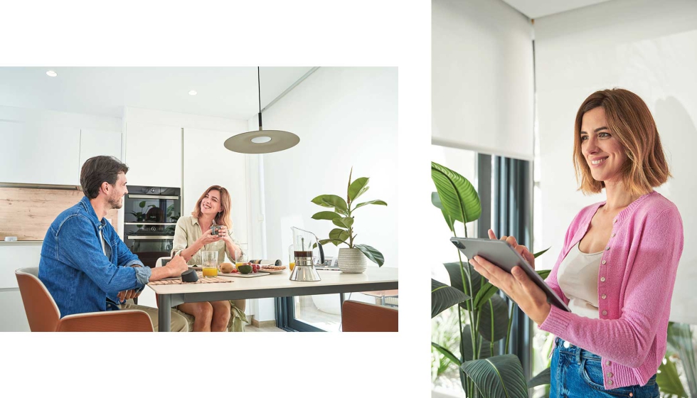 Estas soluciones inteligentes optimizan las prestaciones del espacio...