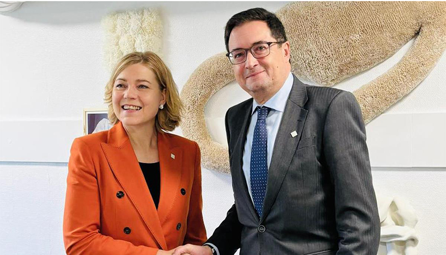 El ministro para la Transformaci�n Digital y de la Funci�n P�blica, �scar L�pez...