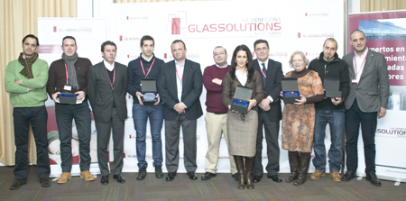 Foto con los ganadores de los premios WCM 2011...