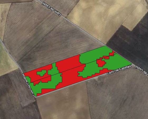 Figura 1. Zonificacin del rea de ensayo...