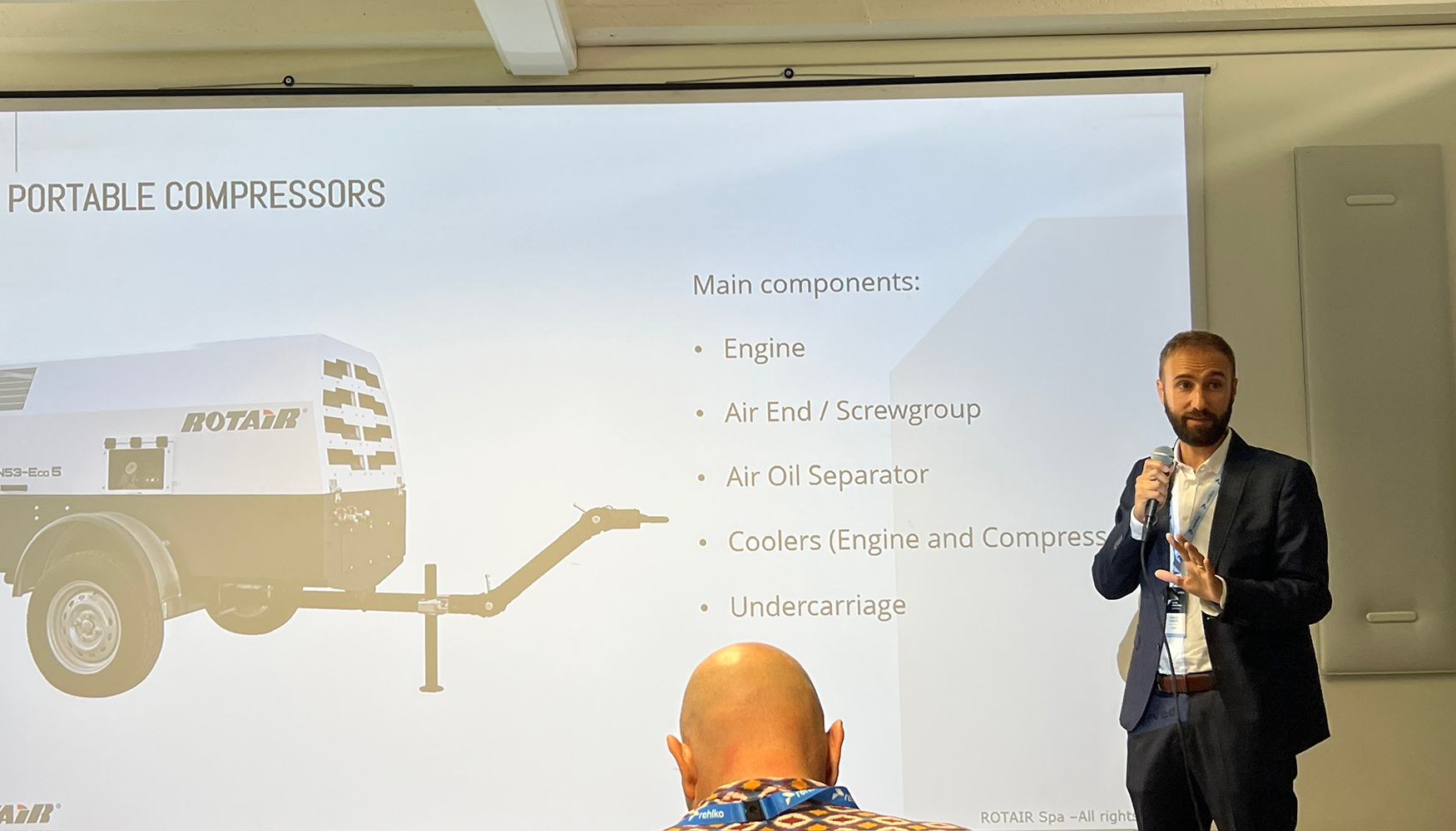 Roberto Gonella, Regional Manager para Europa en Rotair