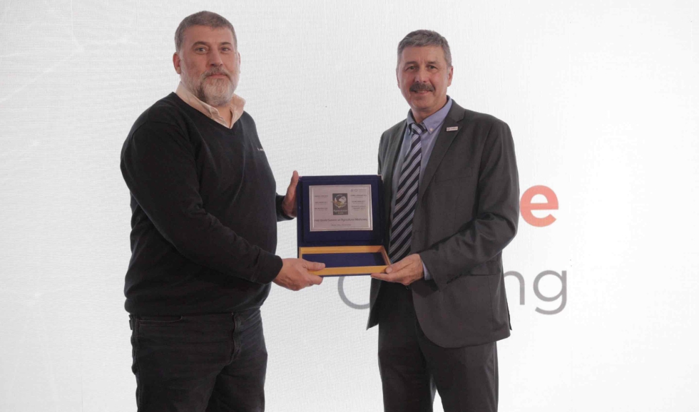 El espaol Ignacio Ruiz y el argentino Enrique Bertini, presidentes de Agrievolution y CAFMA, respectivamente