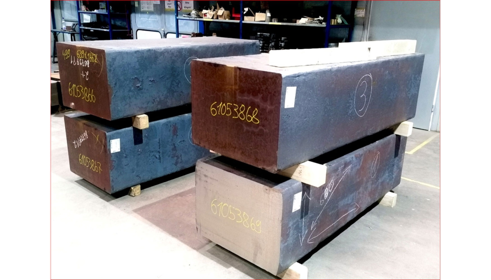 Jebens tambin se encarg de la adquisicin de la materia prima en forma de barras forjadas como piezas forjadas en matriz abierta fabricadas con...