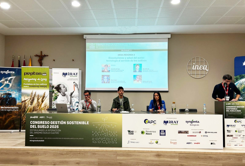 Mesa redonda sobre 'Biosoluciones y salud del suelo...