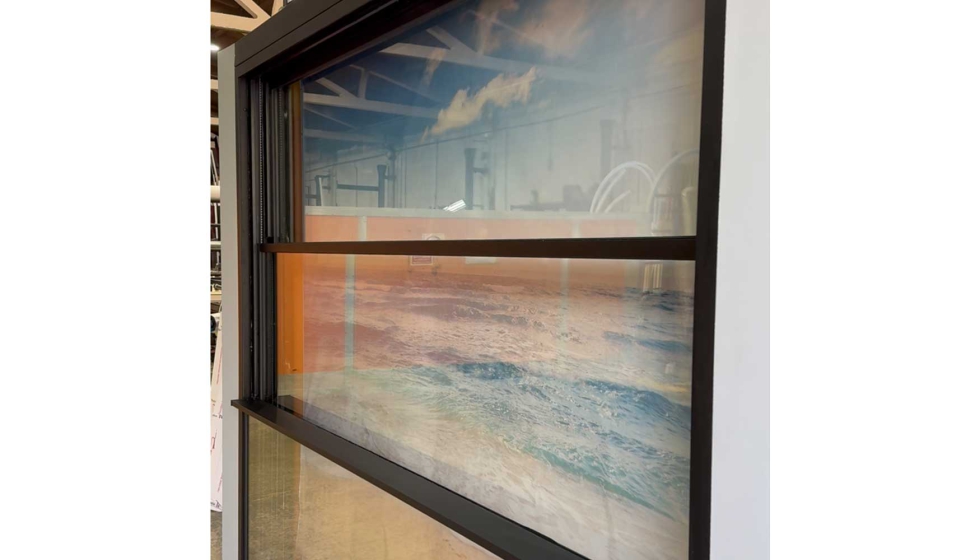 Aluminios Vallirana ha presentado su nueva ventana Guillotina