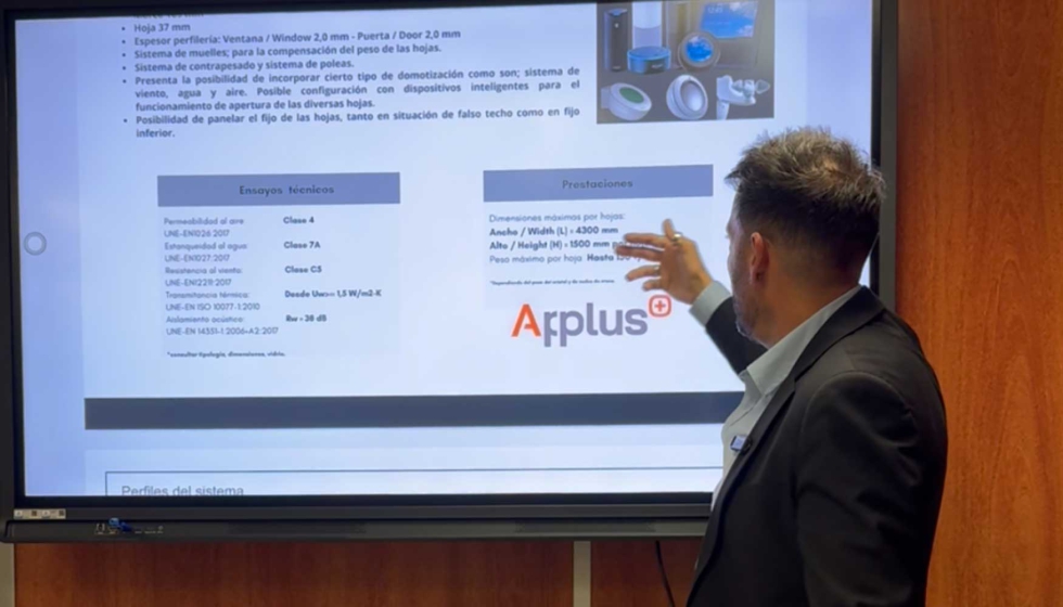 La nueva guillotina de Aluminios Vallirana presenta credenciales contrastadas en t�rminos de estanqueidad, aislamiento t�rmico y ac�stico...