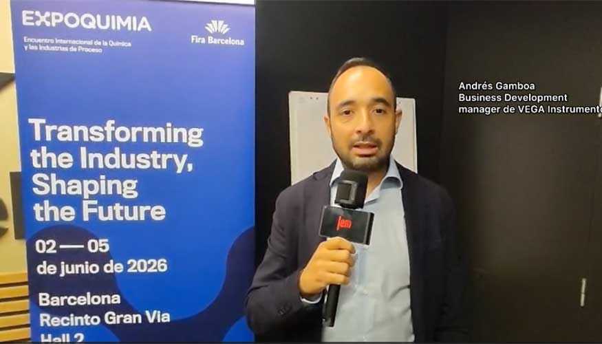 Andrs Gamboa, Business Development manager de VEGA Instruments