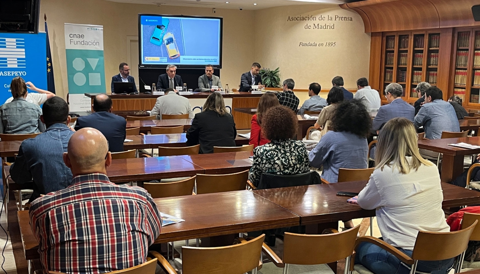 Asepeyo y Fundaci�n CNAE presentan los datos del Observatorio de la siniestralidad laboral el 14 de octubre en la sede de la Asociaci�n de la Prensa...
