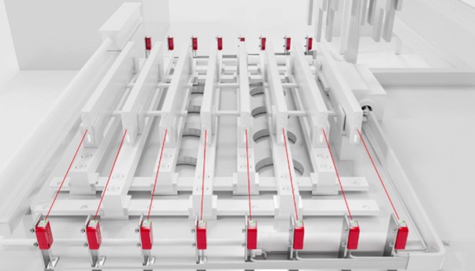 Las fotoclulas de barrera tambin demuestran las ventajas de la innovadora fuente de luz...