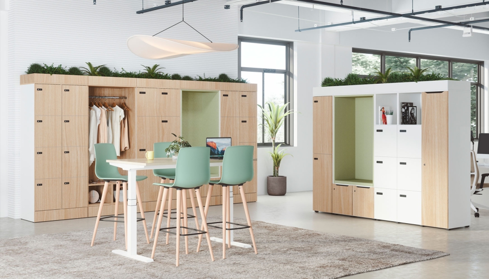 Alineada con la filosofía Life Friendly Spaces (LFS) esta solución promueve entornos para un alto confort Alineada con la filosofía Life Friendly Spaces (LFS) esta solución promueve entornos para un alto confort