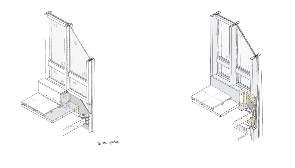 Izquierda: Estado original; derecha, estado reformado. Imgenes ENAR