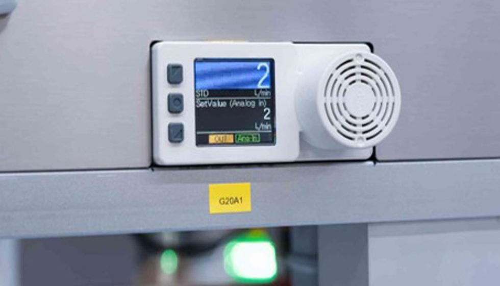 Controlador de caudal de aire, serie PFCA, de SMC