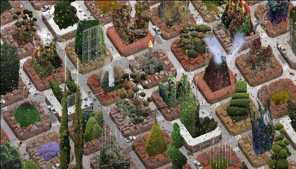 �Barcelona Imaginaris. A project by Point Supreme Architects� de Marianna Rentzou, miembro del jurado del concurso de estudiantes...