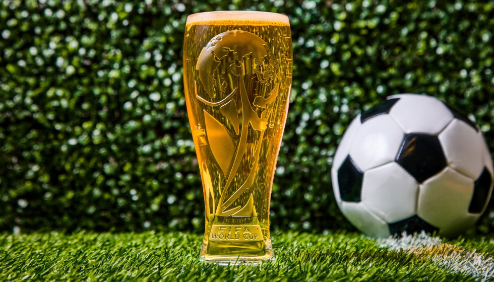 Copa de cerveza oficial del Mundial 2026 FIFA dise�ada por G.E.T.