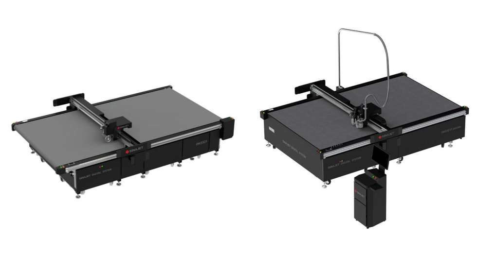 La serie est disponible con mesa fija o cinta transportadora