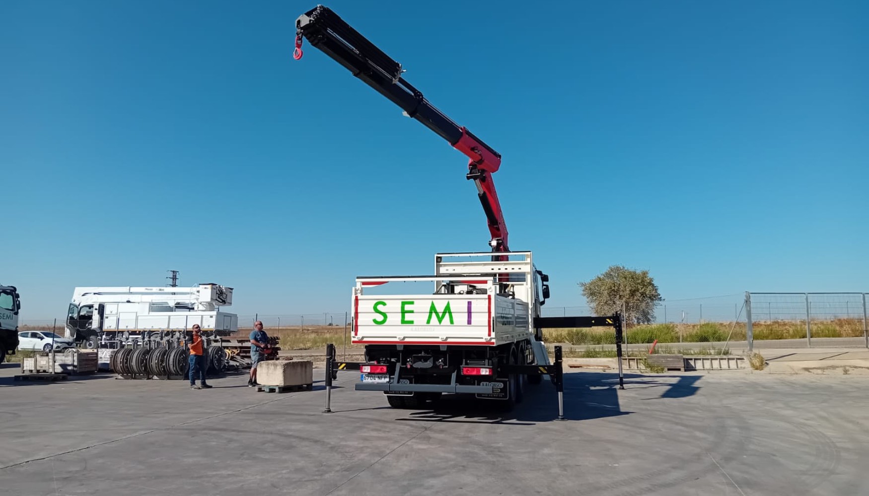 Las gras Palfinger PK 34002 SH destacan por su innovador sistema de doble biela en el brazo articulado