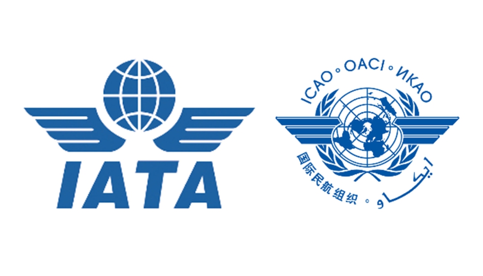 Figura 2: Logos de las organizaciones internacionales IATA y OACI