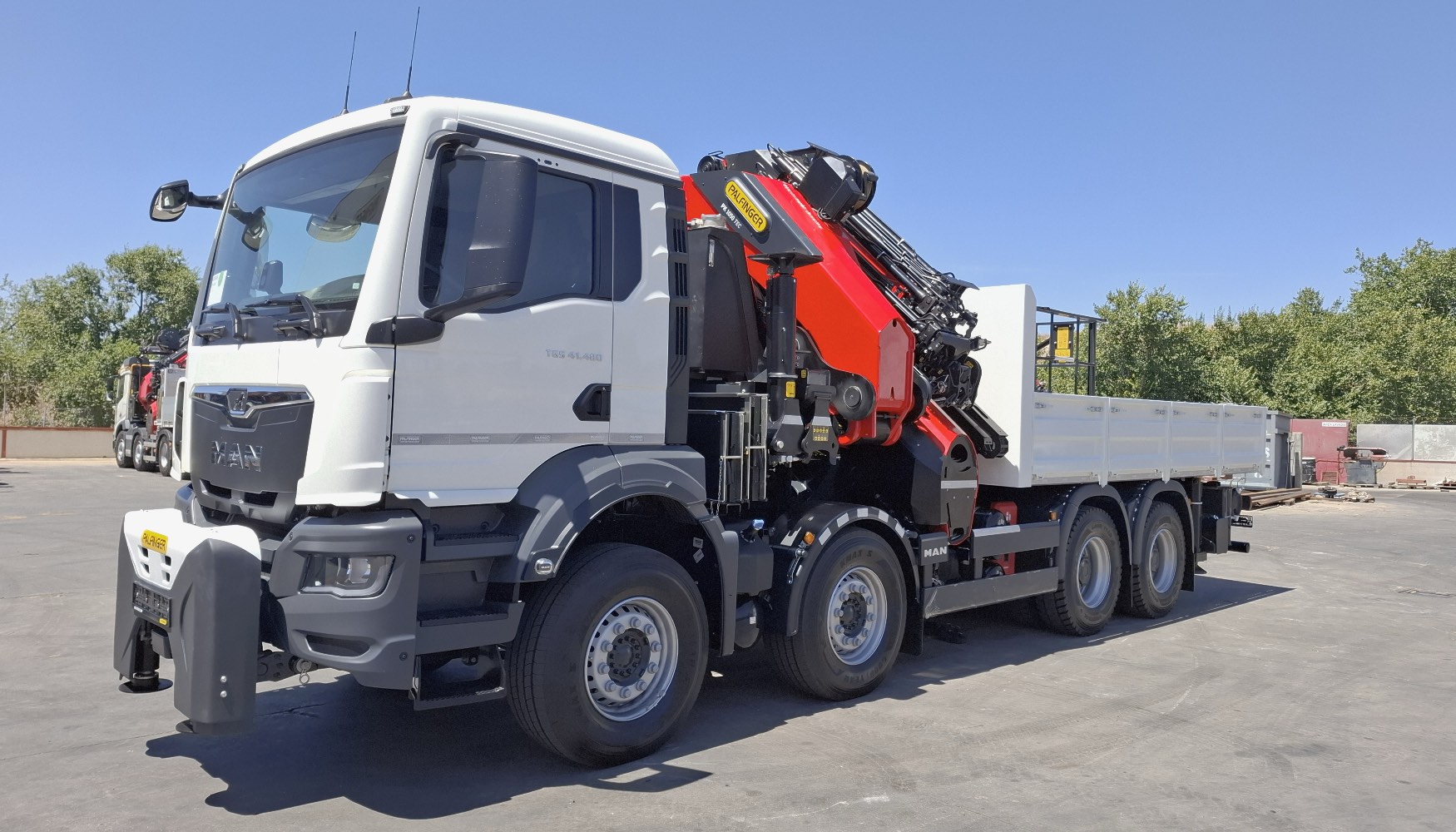 Gra PK 1050 TEC de Palfinger adquirida por Roldn Rubiales Maquinarias y Transportes