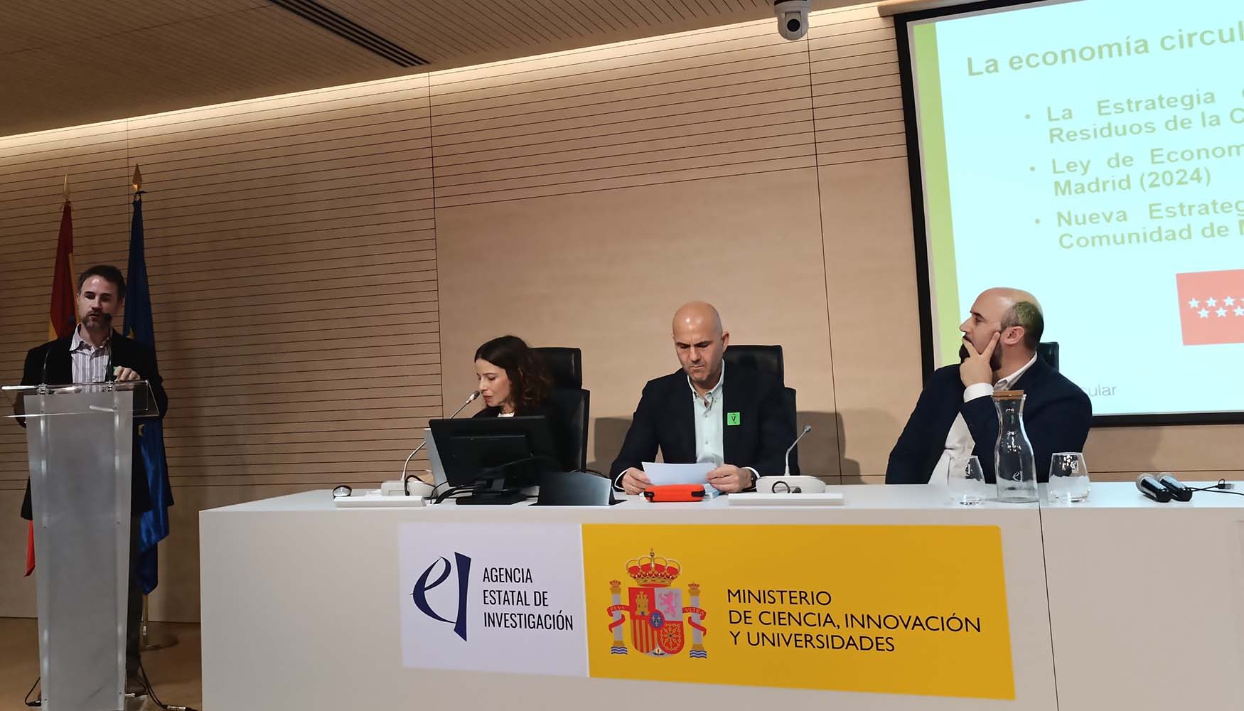 El segundo espacio, conducido por Bioplat (Plataforma Espa�ola Tecnol�gica y de Innovaci�n en Biocircularidad)...