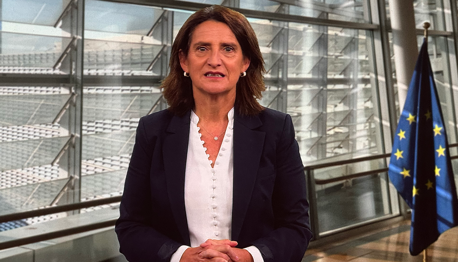 Teresa Ribera, vicepresidenta ejecutiva para una Transici�n Limpia, Justa y Competitiva de la Comisi�n Europea