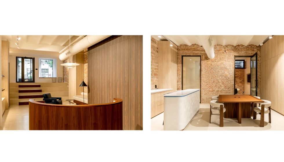 El proyecto toma como referencia la est�tica industrial de influencia neoyorquina, manteniendo a la vista vigas, ladrillo, conductos e instalaciones...