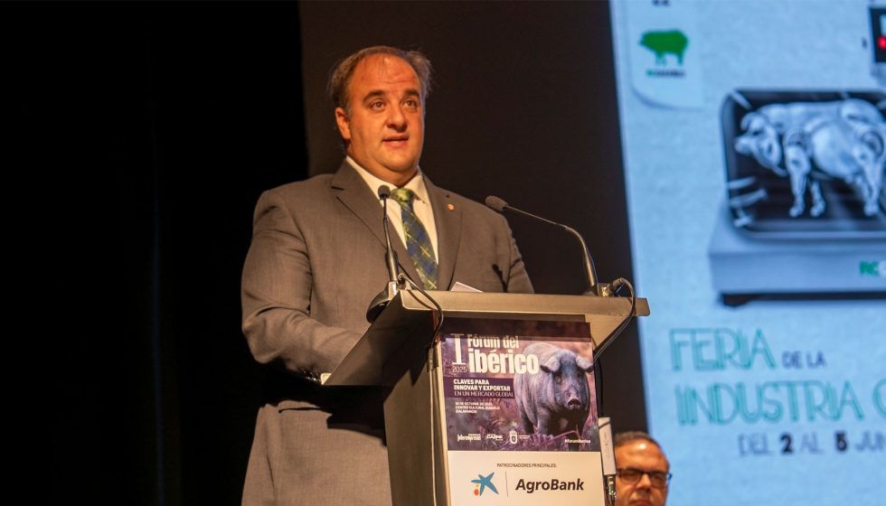 Roberto Jos Martn, alcalde de Guijuelo, present la prxima edicin de la Feria de la Industria Crnica (FIC)...