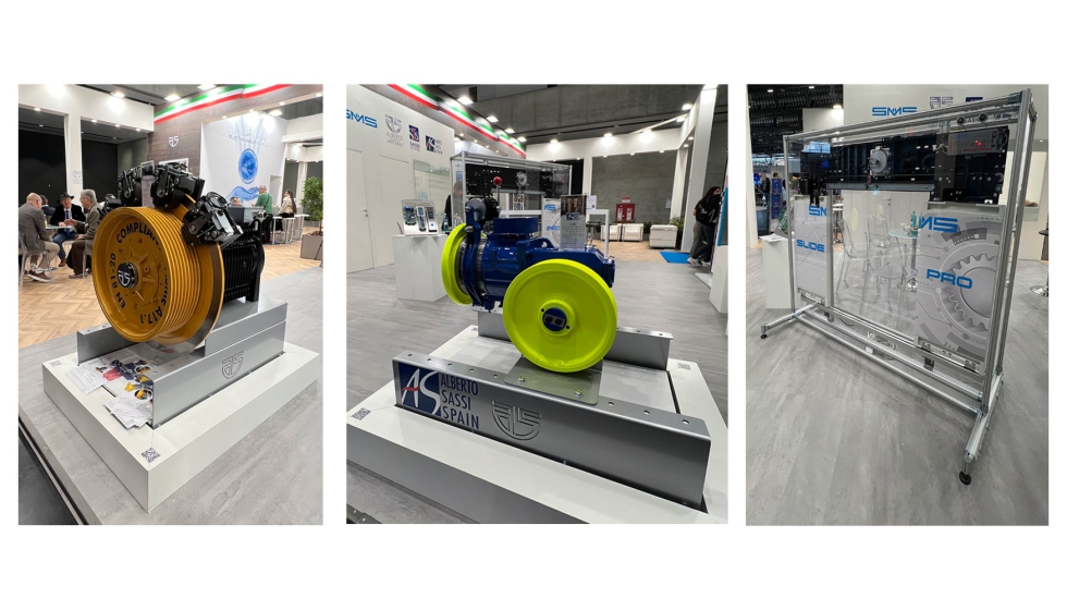 Entre las novedades del Grupo Sassi cabe destacar el nuevo gearless G525...