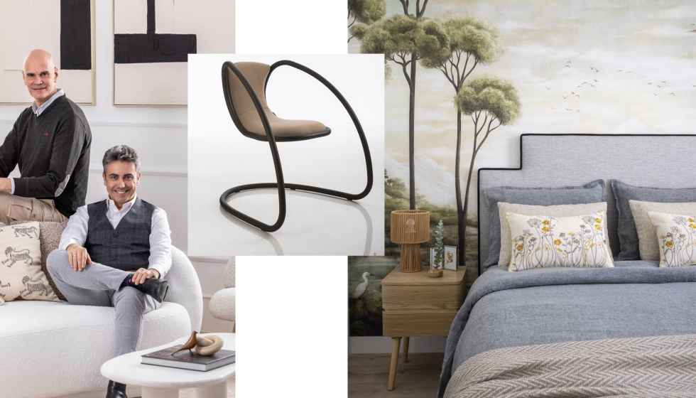 Foto 1: Empezando por la izquierda se encuentra David Gonz�lez, CEO de Portobello Street y Albert Torres, director del estudio...