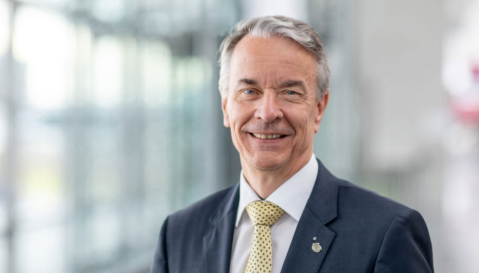 Roland Bleinroth, presidente de Messe Stuttgart. Foto: Messe Stuttgart