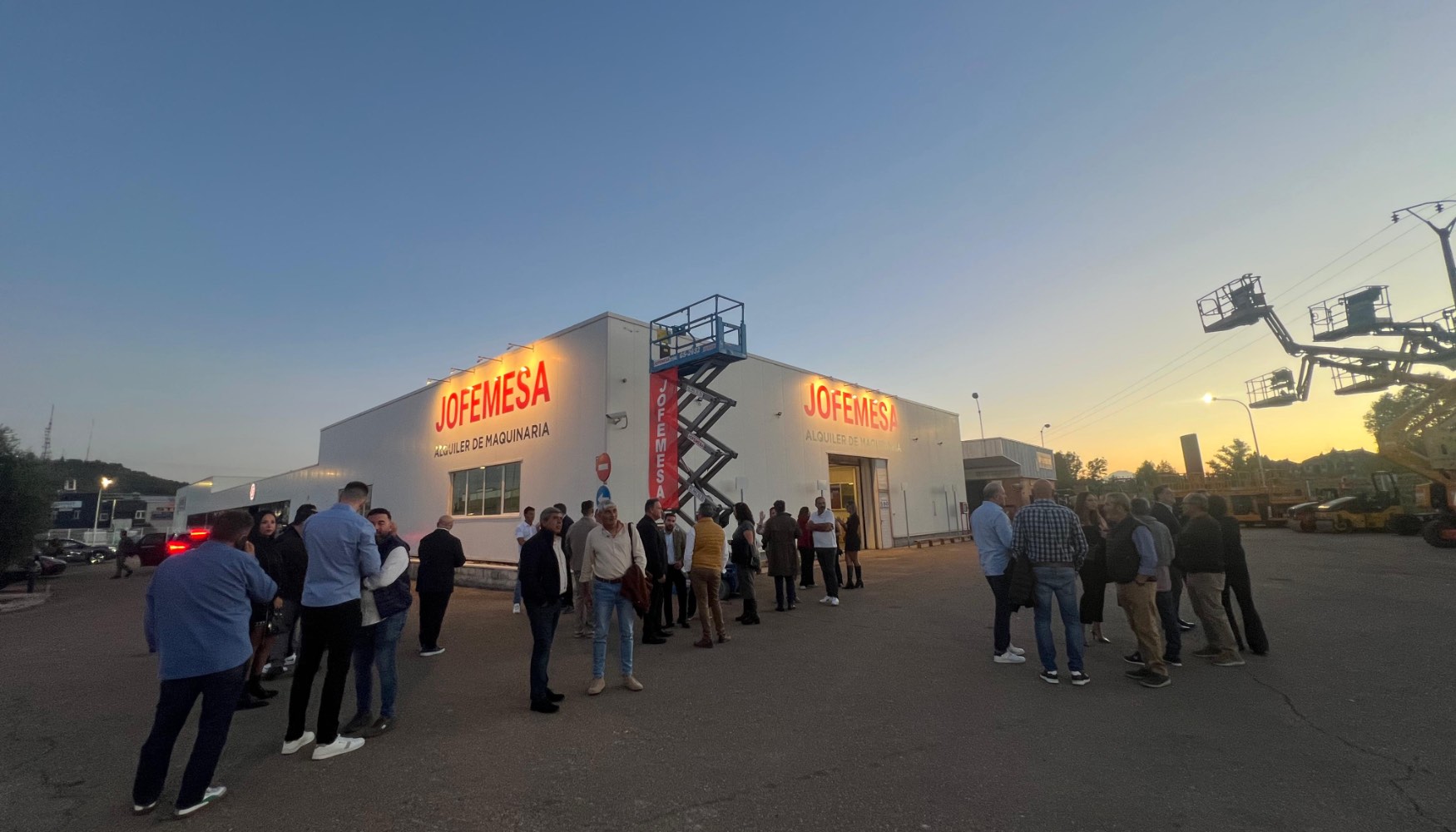 Inauguracion de la nueva delegacin de Jofemesa en Valladolid