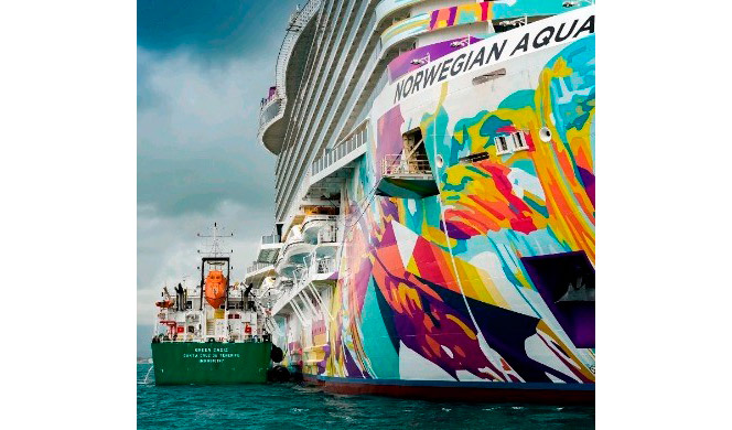 El Puerto de Barcelona se prepara para recibir buques de crucero alimentados con combustibles renovables suministrados por Repsol...