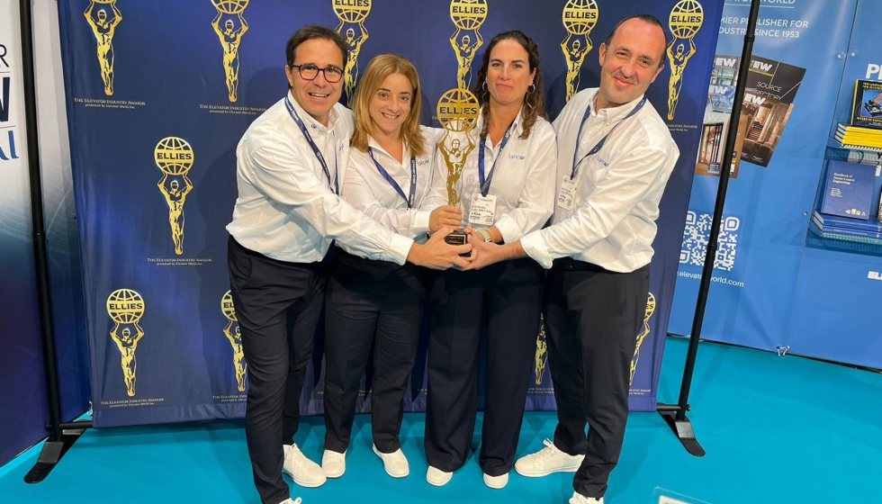 Lancor fue galardonada con el Ellies Europe Award en la categor�a �Best Supplier � Motors� de Elevator World