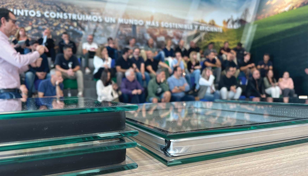 Muestras de vidrio con TPS