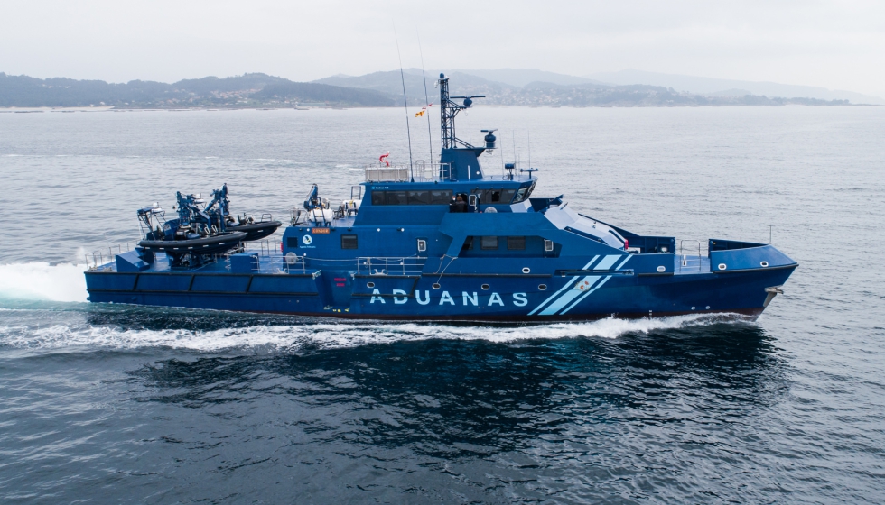 Rodman 138, patrullera de mayor eslora construida en PRFV en Europa