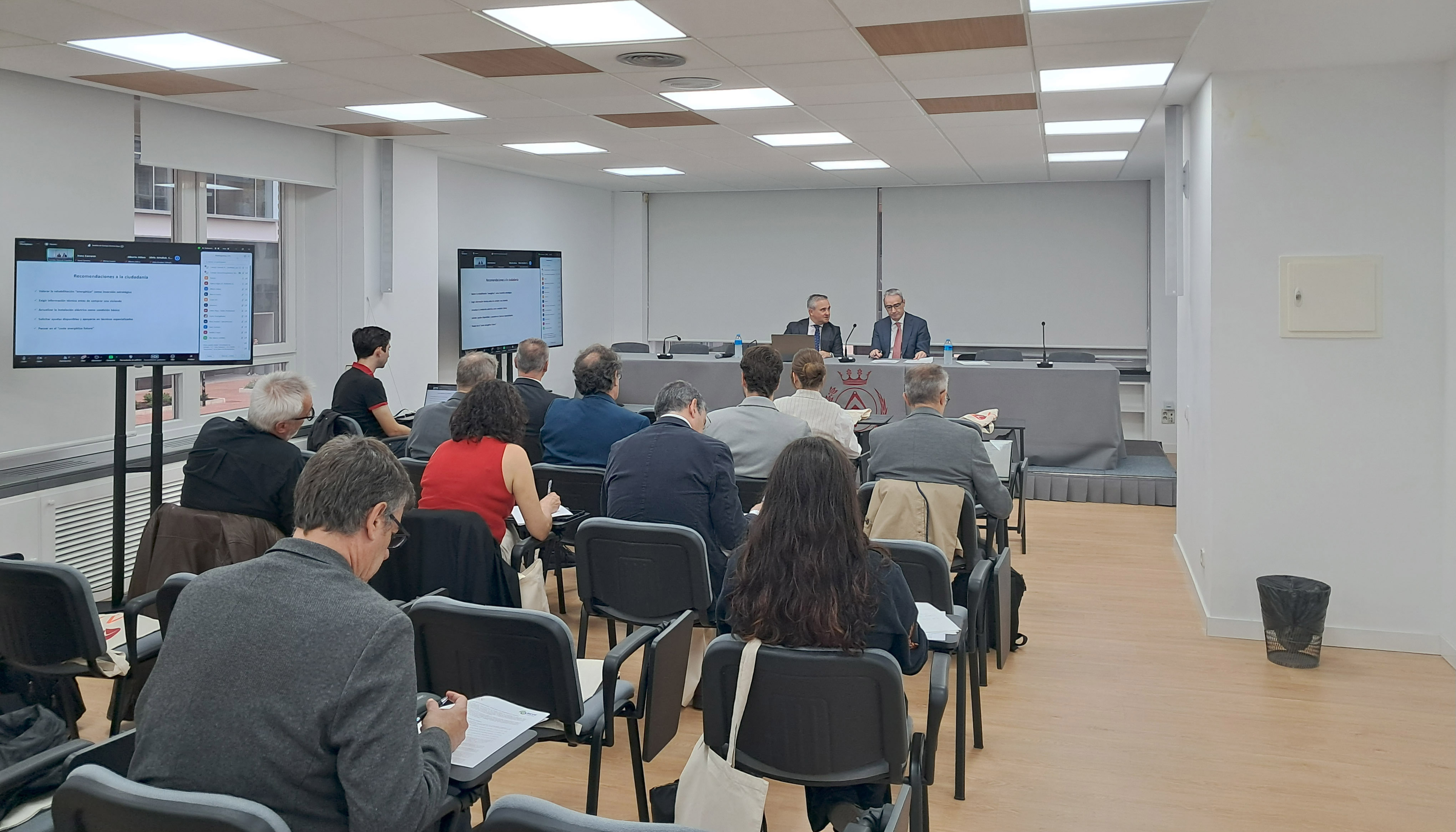 En la presentacin del informe OREVE...