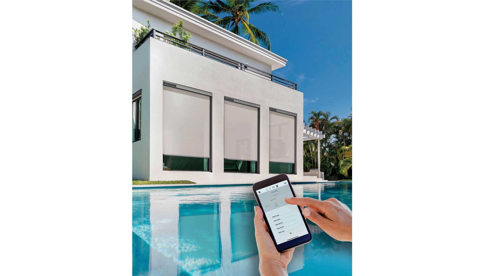 Lynx permite programar escenas automticas en funcin de la hora, la luminosidad o la temperatura, optimizando el uso de la luz natural...