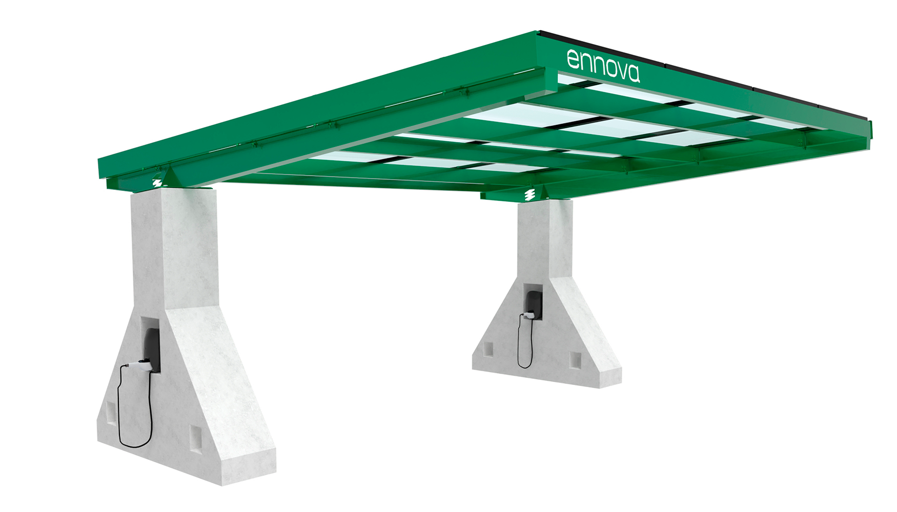 Ennovapark permite la integraci�n de m�dulos fotovoltaicos...