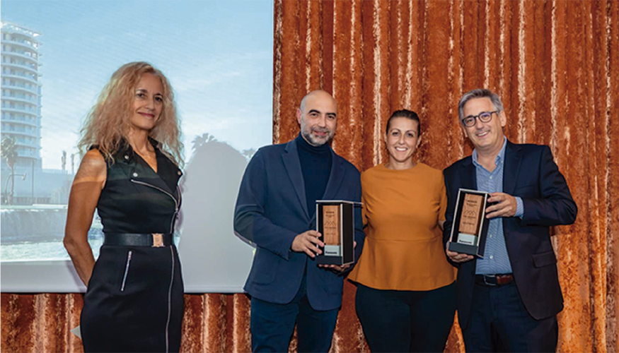 Entrega del premio al Mejor Proyecto Innovador, Torres Ikon (Espa�a)...