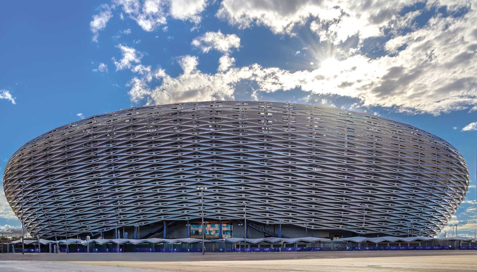 Alucoil ha participado en la construccin del Estadio Moulay Abdellah de Rabat, una de la sedes de la fase final del Mundial 2030 de ftbol...