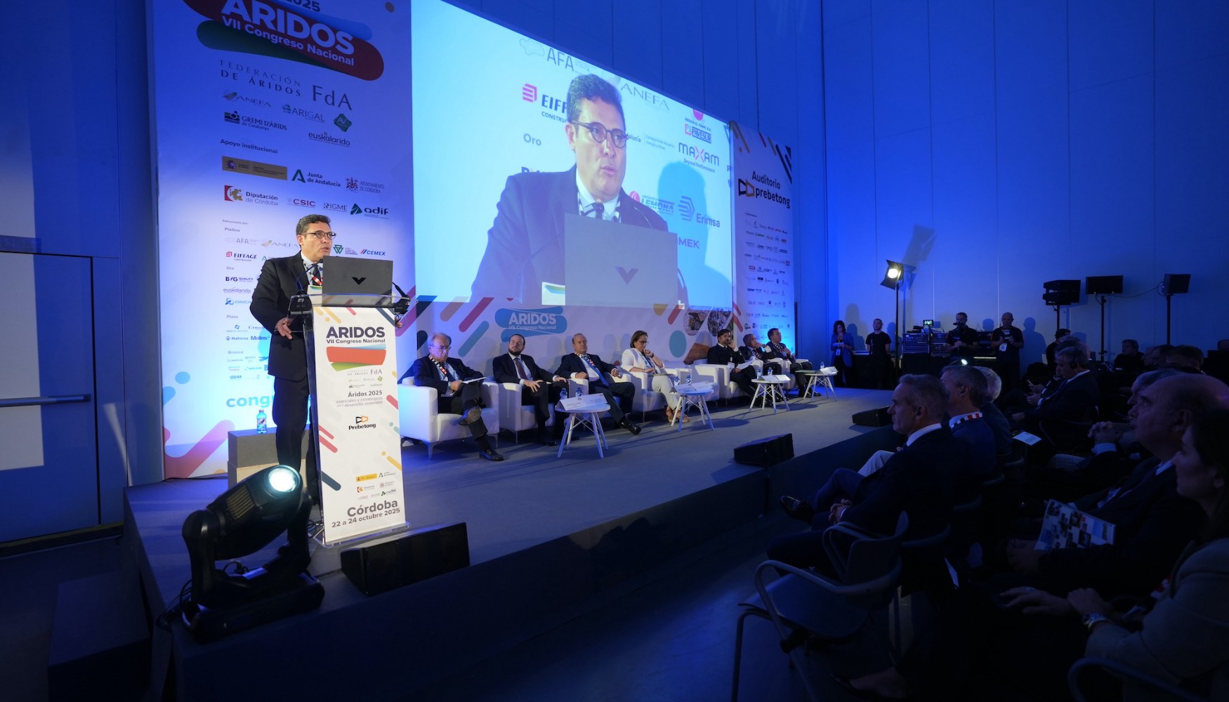 Intervencin de Alberto Novoa, presidente de la Federacin de ridos