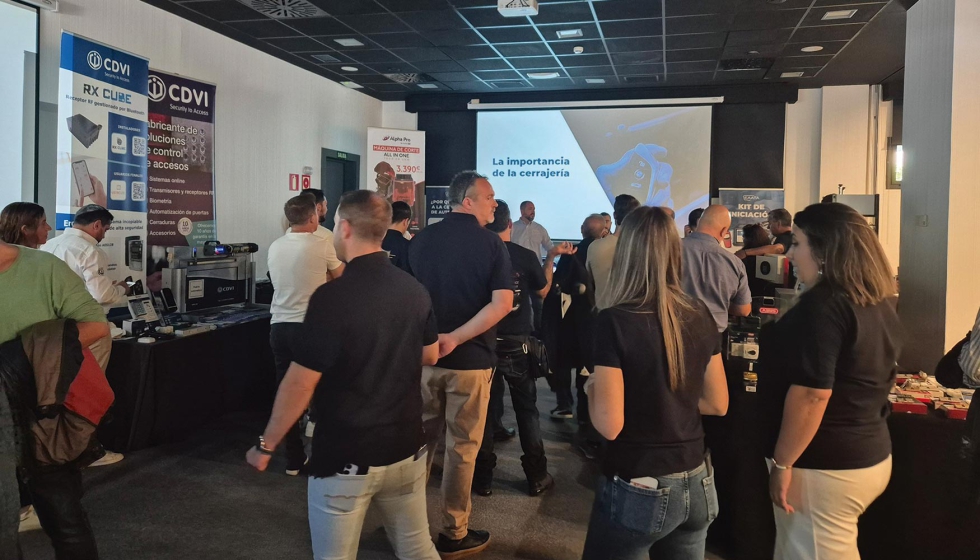 Durante los dos das ha habido una constante concurrencia de cerrajeros