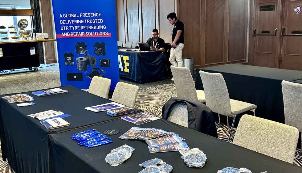 Vipal Cauchos exhibe sus soluciones de renovado OTR en la Global OTR Conference de Amberes, B�lgica