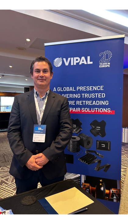 Fabr�cio Nedeff, Gerente Comercial de la compa��a participa en la Global OTR Conference. (Divulgaci�n Vipal)