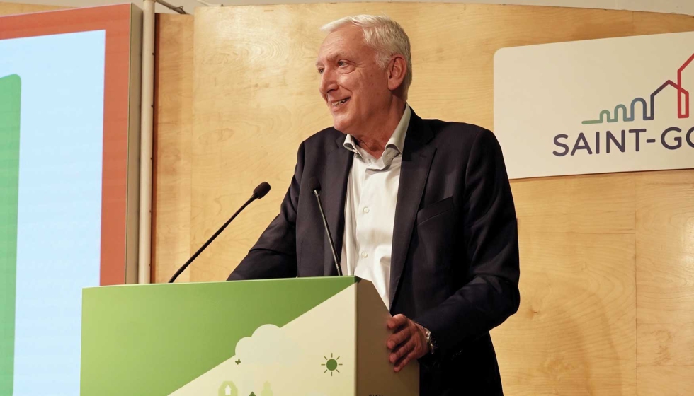 Jean-Luc Gardaz, CEO de Saint- Gobain para Espa�a, Portugal, Marruecos, Argelia y �frica Subsahariana