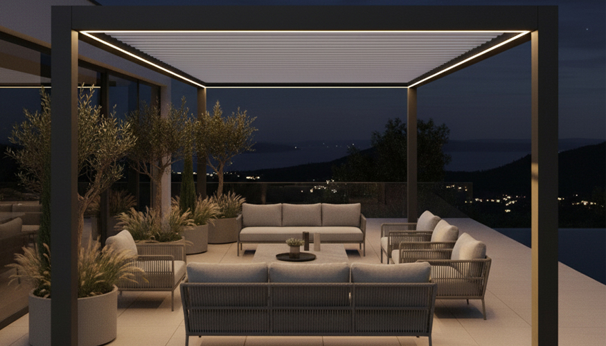 Vrtika, la nueva prgola bioclimtica de Grupo Ayuso