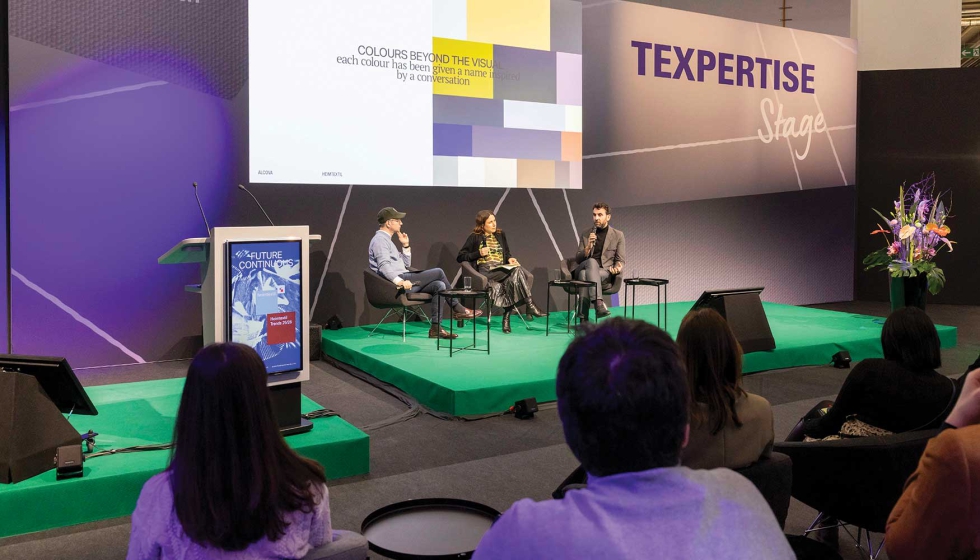 La propuesta de Alcova para esta nueva edicin de Heimtextil Trends 26/27 pretende conectar la artesana con la innovacin...