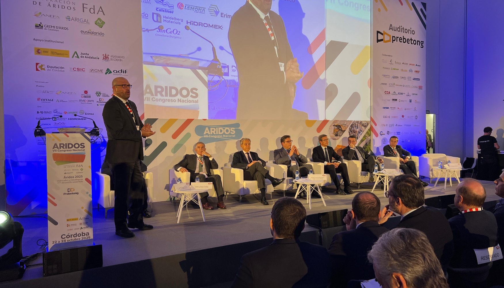 Intervencion de Jaume Puig, secretario general de la FdA y gerente del Gremi d'rids de Catalunya, en el acto de clausura...