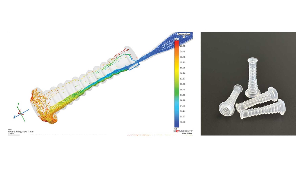 Conexin sin aguja en vista Flow-Tracer (Referencia de imagen: Nexus)