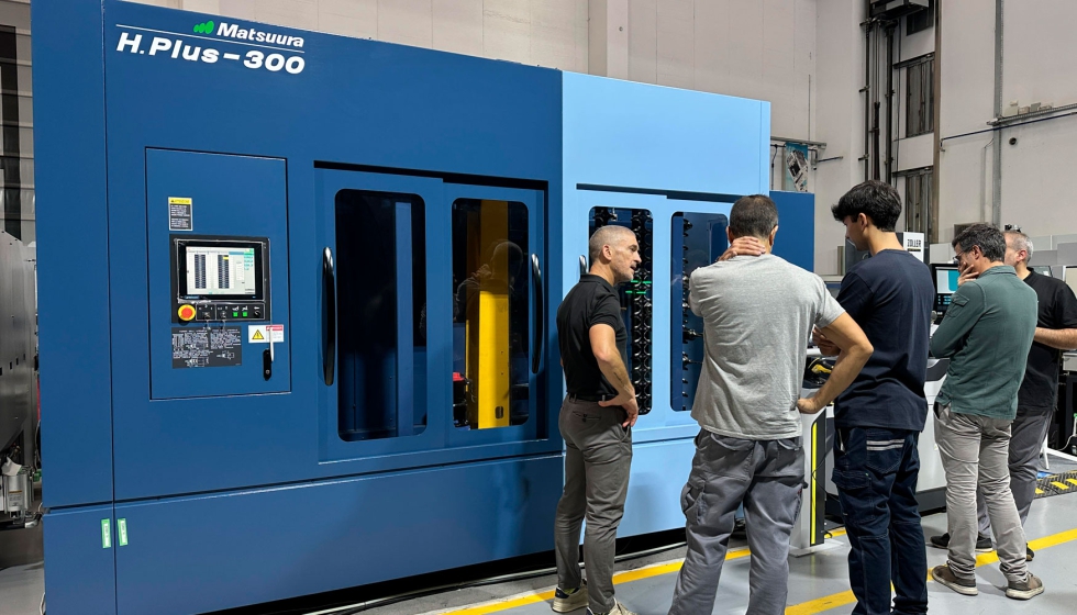 Maquinser mostr en su ltima jornada de puertas abiertas diferentes opciones de mecanizado en 5 ejes...